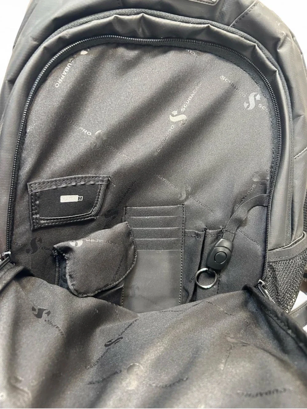 Urban Outfitters Black Men's Backpack with Front Patch